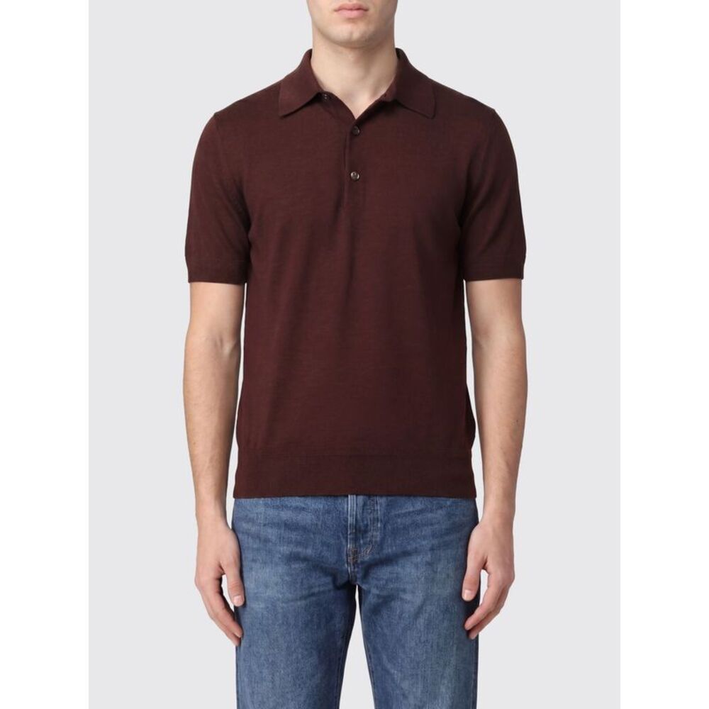 Tom Ford Polo Shirt Men Cocoa